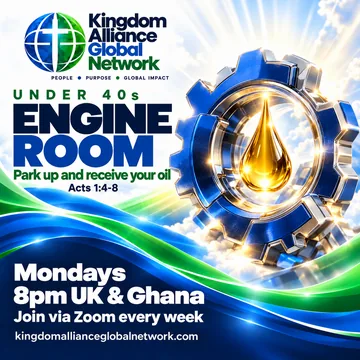 Flyer: Engine Room, Monday, 20:00 GMT, UK Network, Ghana Network