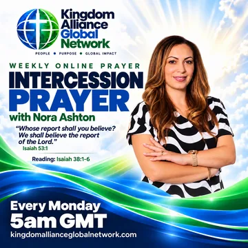 Flyer: Intercession Prayer, Monday, 05:00 GMT